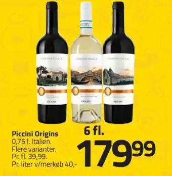 Fleggaard Piccini Origins tilbud