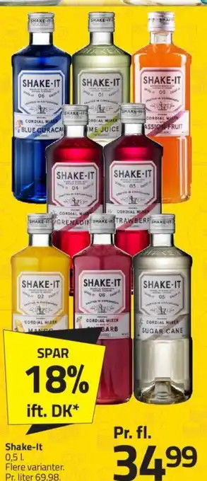 Fleggaard Shake-It 0,5 1. tilbud