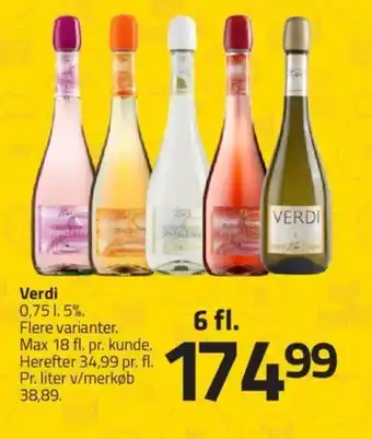Fleggaard Verdi 0,751.5%. tilbud