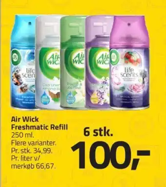Fleggaard Air Wick Freshmatic Refill 250 ml. tilbud