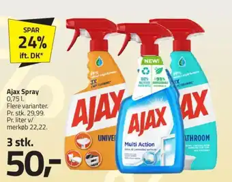 Fleggaard Ajax Spray tilbud
