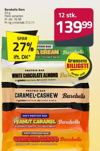 Fleggaard Barebells Bars tilbud