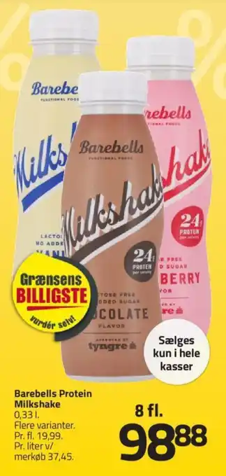 Barebells Protein Milkshake