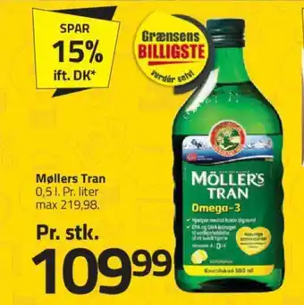 Fleggaard Møllers Tran tilbud
