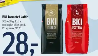 Føtex BKI formalet kaffe tilbud