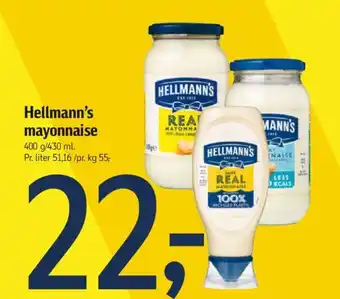 Føtex Hellmann's mayonnaise tilbud