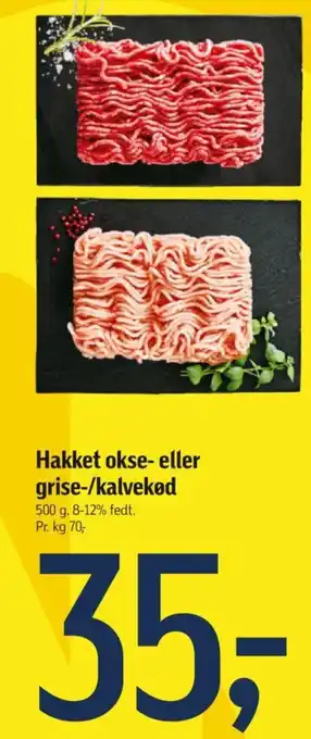 Føtex Hakket okse- eller grise-/kalvekød tilbud