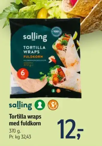 Føtex Tortilla wraps med fuldkorn tilbud