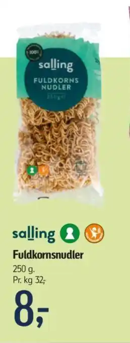 Føtex Fuldkornsnudler tilbud