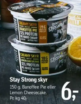 Føtex Stay Strong skyr tilbud