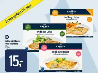 Føtex Rahbek indbagte rejer eller laks tilbud