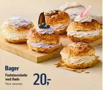 Føtex Bager Fastelavnsbolle med fløde tilbud