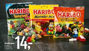 Føtex Haribo pose tilbud