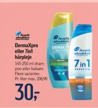 Føtex DermaXpro eller 7in1 hårpleje tilbud