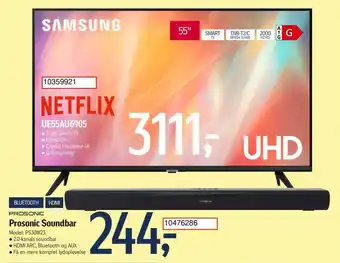 Føtex Prosonic Soundbar tilbud