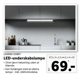 LIVARNO HOMEⓇ LED-underskabslampe