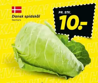Bilka Dansk spidskål tilbud