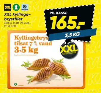Bilka XXL kyllinge-brystfilet tilbud