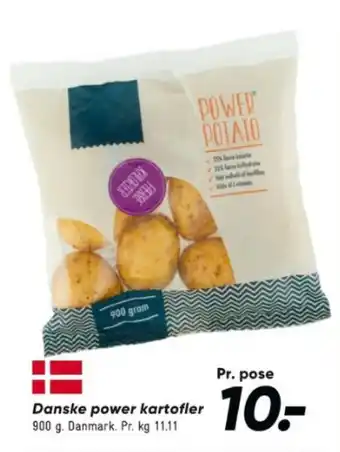 Bilka Danske power kartofler 900 g tilbud