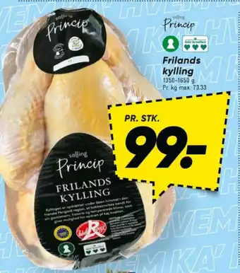 Bilka Frilands kylling tilbud