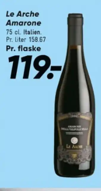 Bilka Le Arche Amarone tilbud