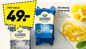 Bilka Klovborg skæreost tilbud