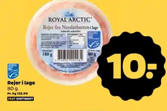 Netto Rejer i lage 80 g. tilbud