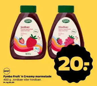 Netto Fynbo Fruit 'n Creamy marmelade 400 g tilbud