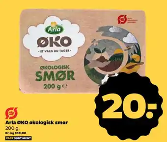 Netto Arla ØKO økologisk smør tilbud