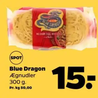 Netto Blue Dragon Ægnudler 300 g tilbud