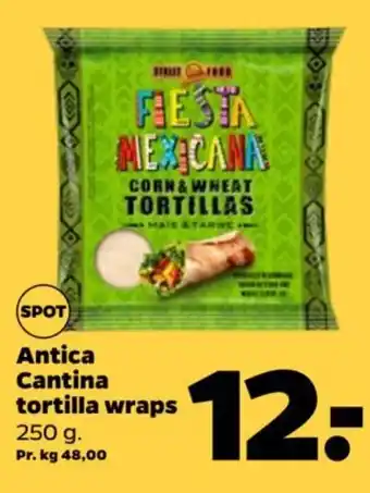 Antica Cantina tortilla wraps