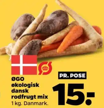 Netto ØGO økologisk dansk rodfrugt mix tilbud