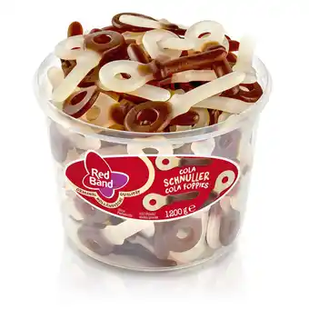 Fleggaard Red band colasutter 1200 g tilbud