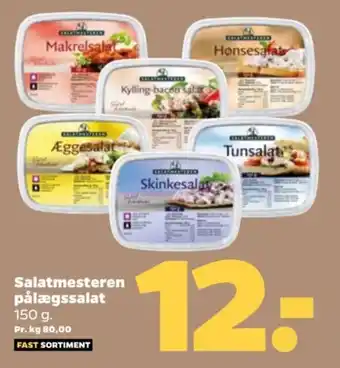 Netto Salatmesteren pålægssalat tilbud