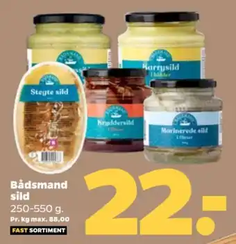 Netto Bådsmand sild tilbud