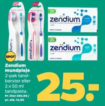Netto Zendium mundpleje tilbud
