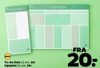 Netto To-do liste tilbud