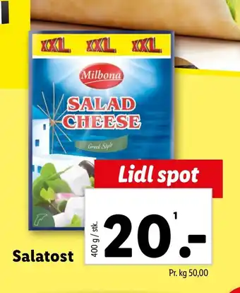 Lidl Salatost tilbud