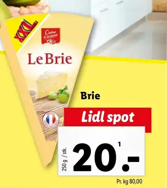 Lidl Brie tilbud