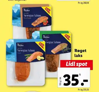 Lidl Røget laks tilbud