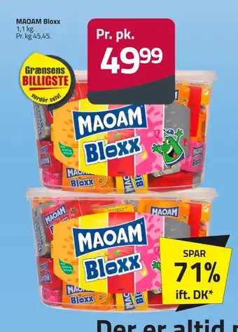 Fleggaard Maoam bloxx tilbud