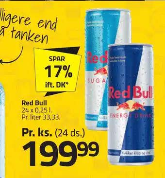 Fleggaard Red bull tilbud