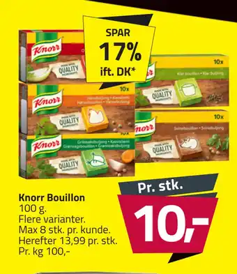 Fleggaard Knorr bouillon tilbud
