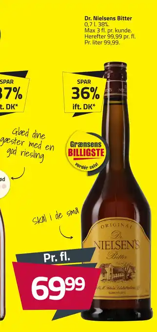 Fleggaard Dr. nielsens bitter tilbud