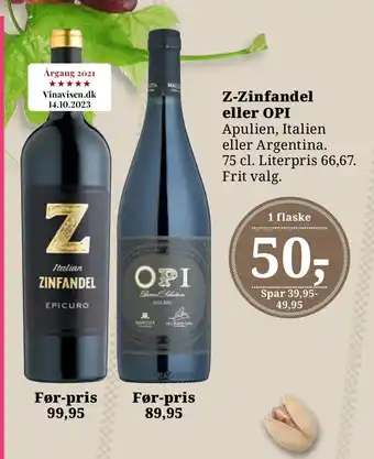 Z-zinfandel eller opi