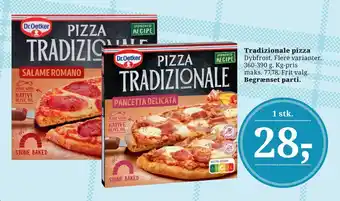 Dagli'Brugsen Tradizionale pizza tilbud