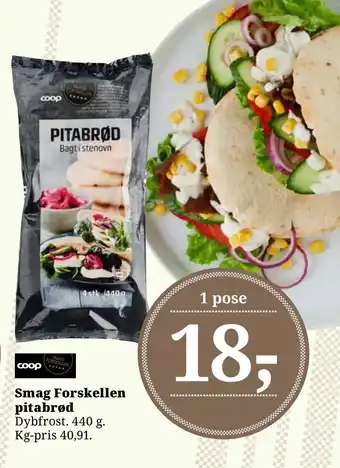 Smag forskellen pitabrød
