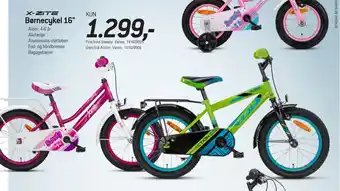 Thansen Børnecykel 16 tilbud