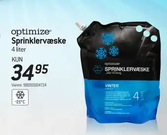 Thansen Sprinklervæske tilbud