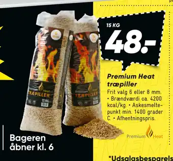 Bilka Premium heat træpiller tilbud